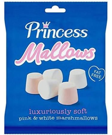 Princess Mallows Marshmallows Pink and White 2 x 190g - Buy Online on GoSupps.com
