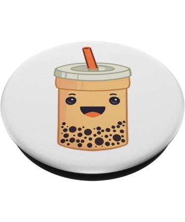 Boba Tea Gifts Pearl Milk Tea Lover Tapioca Happy Boba Tea PopSockets Swappable PopGrip Standard - Buy Online on GoSupps.com