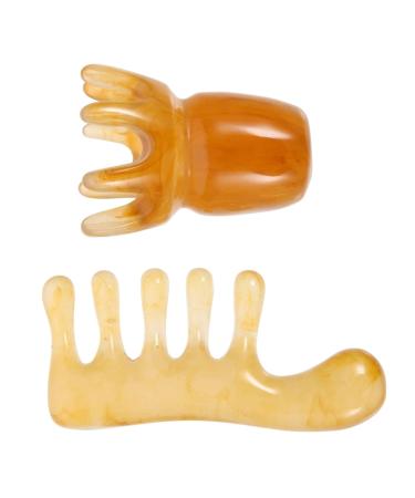 Magiclulu 10 STK Anti-Static Massage Comb - Resin Hair Tools for Scalp & Face Care | International Shipping - Buy Online on GoSupps.com