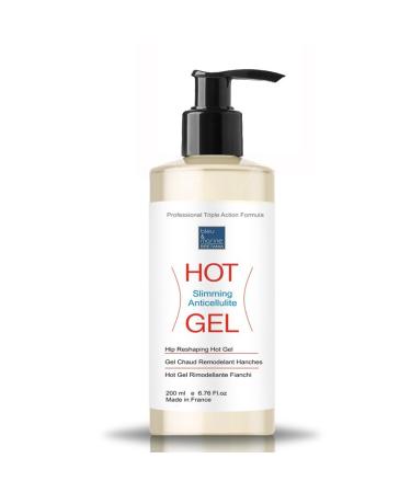 Hot Effect Gel Lipo Reducer Anti Cellulite Pump Bottle 200 ml - Thermo Active Gel Muscle Warm-up Sport 200ml - Slimming Thermal Gel - Anti-pain Heating Gel (back joints)