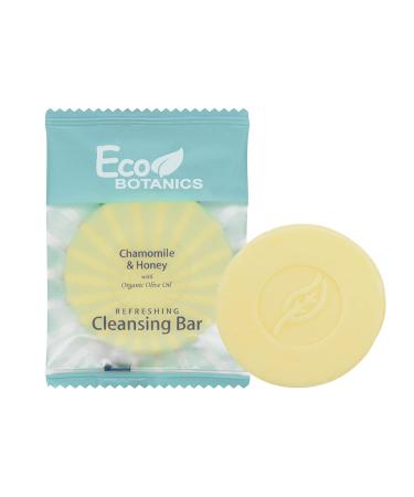 Eco Botanics Travel-Size Hotel Cleansing Bar Soap.5 oz (Case of 100)