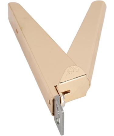 False Nail Clippers U-Shaped Easy Operation Stainless Steel False Nail Clippers High Strength Lightweight for Home and Salon Use (Gold) - Buy Online on GoSupps.com