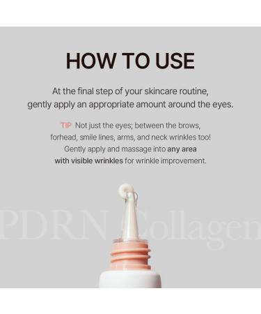 mixsoon PDRN Collagen Eye Serum - Hydrating and Firming Eye Treatment Gentle Formula for Smooth Revived Under-Eye Area 20ml / 0.68 fl.oz. Korean Glass Skin Care - Buy Online on GoSupps.com