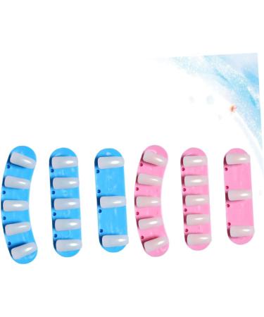 LALAFINA Nail Practice Base 6 Boxes Nail Training Rack Nail Practice Rack Tip Stand for Nails Tip Display Stand Nail Practice Stand - Buy Online on GoSupps.com