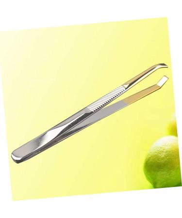 Beavorty Nose Hair Plucker Hair Removal Tool Slanted Tip Tweezers Clip Metal Handle Tweezer Hair Plucking Scissor Facial Hair Remover Hair Removal Tweezer Eyebrow Shaper Oblique tip Make up XXS Picture 1 - Buy Online on GoSupps.com