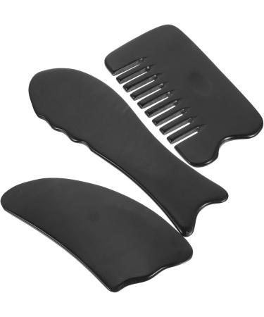 Shop Minkissy Horn Scapring - 9-Piece Compact Facial & Body Scraper Massage Tool Set for Ultimate Relaxation & Wellness - Buy Online on GoSupps.com
