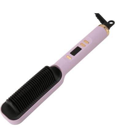 Buy Generic Hair Straightener Brush - Dual Use Adjustable Temperature Negative Ion Technology for Smooth Straight or Curly Hair - 110-220V (US Plug) - International Shipping Available - Buy Online on GoSupps.com