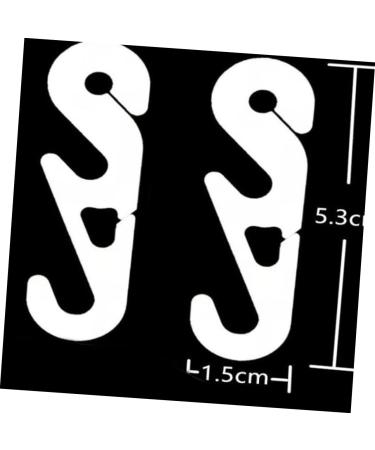 Beaupretty 400pcs Adjustable Mask Clips - Anti-Slip Hooks for Enhanced Comfort & Protection - Buy Online on GoSupps.com