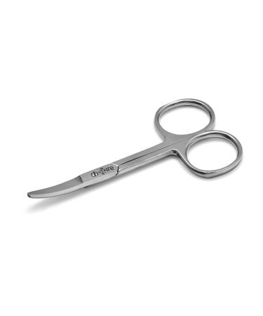Baby Nail Scissors With Round Tip 4.5" Eyebrow, Dry Skin, Eyelash, Nose Hair For Men And Women Daily Use