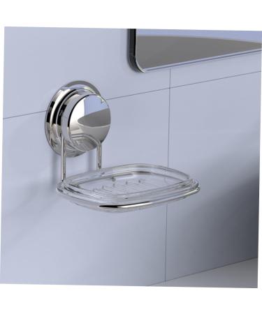 Ciieeo 1pc Box Bathroom Soap Holder Rustproof Stainless Steel Wall Shower Soap Dish Suction Cup Soap Holder Rack Soap Dish for Shower Wall Soap Holder Soap Dish Holder Hanging Soap Box - Buy Online on GoSupps.com