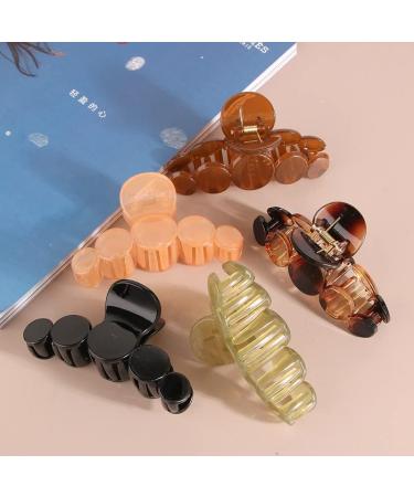 claw clips hair claw shark clip Women's Hairpin Claw Clip Back Head Plate Hair Shark Clip Hair Accessories 7 10CM (Color : 8) - Buy Online on GoSupps.com