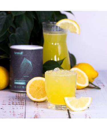 All-in-One Endurance Drink | Isotonic Beverage Powder | Brandl EAAS Minerals Electrolytes & Superfoods | 600g Lemon - Shop Internationally! - Buy Online on GoSupps.com