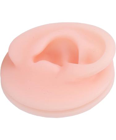 Brrnoo Soft Silicone Ear Model Display for Earmakeup Practice - Fake Ear for Acupuncture Jewelry Audio Recording & Education (Right) - Buy Online on GoSupps.com
