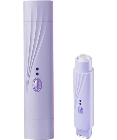 Rasoir lectrique pour femme | Double t te pour peau sensible | Pour peaux sensibles et soins quotidiens Pourpre - Buy Online on GoSupps.com