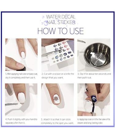 Disney Female Villains Water Nail Art Transfers Stickers Decals - Set of 51 | A1228 - Buy Online on GoSupps.com