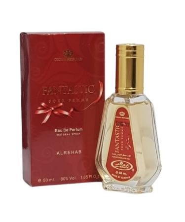 Al Rehab Fantastic Eau de Parfum Spray for Women 1.7 Ounce Fruity 1.7 Fl Oz (Pack of 1)