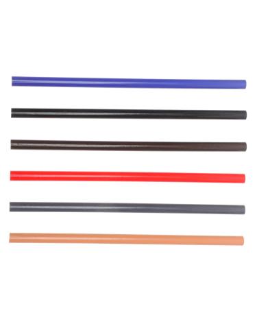 Didiseaon 6pcs Eyebrow Pencil Lip Liner Set Microblading Eyebrow Supplies Microblading Eyebrow Pen Wooden