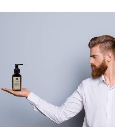 Arrison Beard Shampoo 100ml - Made in Italy Cleans & Moisturizes Beard Improves Health & Shine Pleasant Fragrance - International Shipping Available - Buy Online on GoSupps.com