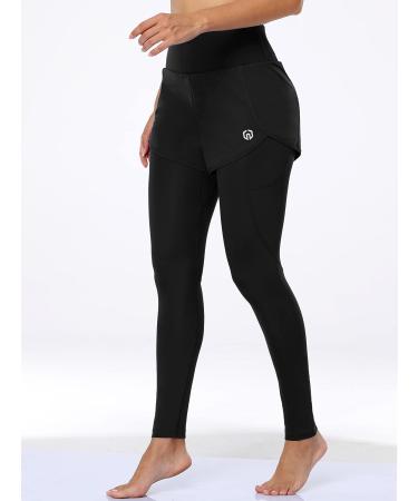 NELEUS Women's Yoga Pants | High Waist Workout Leggings with Tummy Control and 2 Pockets | X-Large, Black - Buy Online on GoSupps.com