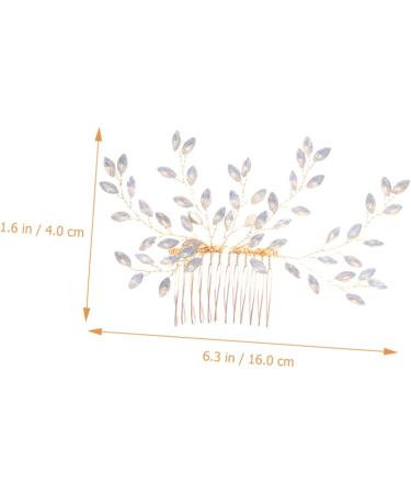 FRCOLOR Sweet Rhinestone Hair Accessories Prom Hair Accessories Bridal Hair Accessories Hair Jewels for Women Hair Toppers for Women Tiaras for Women Hair Piece Metal Bride Rhinestones - Buy Online on GoSupps.com