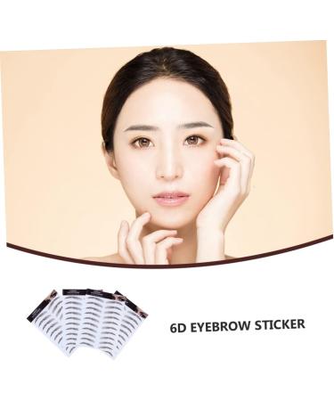 DRESSOOS 4pcs Eyebrow Stickers Tool Stickers Authentic Brow Eyebrow Stencils Make up Transfer Stickers 6d - Buy Online on GoSupps.com