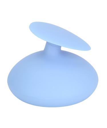 Silicone Palm Chest Percussion Cup for Elderly and Kids with High Elasticity Pressure Drum Massage Helps Clear Mucus (Blue)