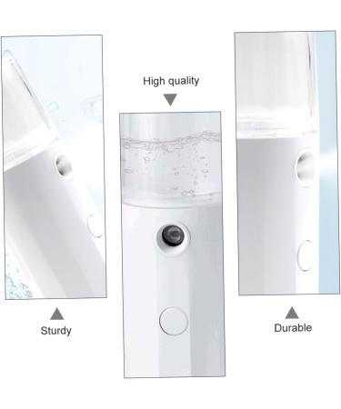  POPETPOP POPETPOP 1Pc Instrument Moisturizing Steam Stove Cloth Steamers Facial Vaporizer Cool Mist Sprayer Face Mister Face Steam Fresh White Abs Humidifier - Buy Online on GoSupps.com