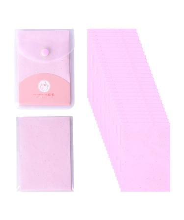 Vesaneae 160 Leaf Blotting Paper Face Oil Control Paper with bag face extinguishing paper fata -tabling powder paper L schpaper F then Oil Absorbing Sheets for Greasy skin care (pink) - Buy Online on GoSupps.com
