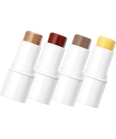 FOMIYES 3 Sets Contour Stick Wand Stick Liquid Highlighter Cream Neopentyl Di(ethylhexanoate) Ester 1 g (Pack of 1) As Shownx3pcs - Buy Online on GoSupps.com