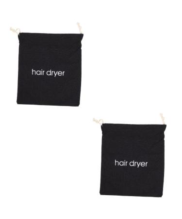 NOLITOY 2pcs Hair Dryer Storage Bag Cordless Hair Dryer Case for Hairdryer Hair Dryer Bag Manager Travel