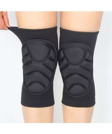 TTIO Knee Pads- Breathable Soft Lightweight Knee Padded for Skiing Skating Snowboarding Unisex Large
