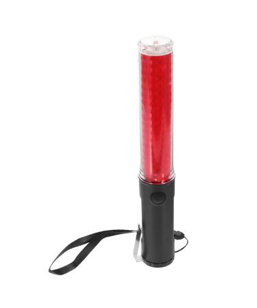 iplusmile Signal Traffic Wand Traffic Red LED Traffic Control Wand Control Wand Safety Traffic Light for Parking Guides Outdoor Camping Concert