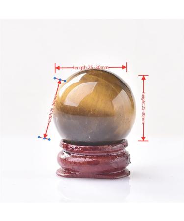 1PC Natural Rose Quartz Citrine Ball 30mm Stone Raw Crystals Gemstone Decoration Home Decor Raw Reiki DIY Gifts Great Choice for Home Decoration kaixun (Color : Tigers Eye) - Buy Online on GoSupps.com