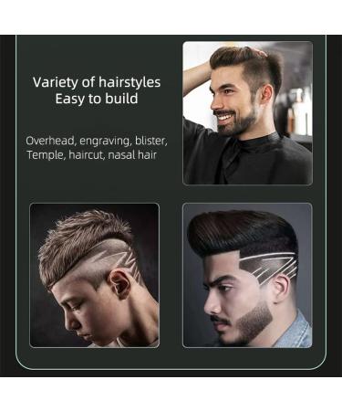 Professional 4-in-1 Hair Clippers for Men - Titanium Alloy Trimmer & Shaver | Fast Charging Green Styling Set - Buy Online on GoSupps.com