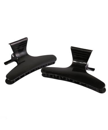 Buy 12x Butterfly Hairdressing Clamps - Salon Hair Color & Perm Section Clips for Professional Styling - Buy Online on GoSupps.com