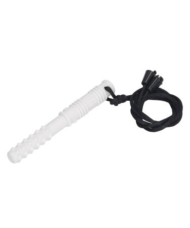 Baby Chew Necklace Improve Pain 5pcs Teething Safe Biting Silicone Sensory Chew Necklace Stylish for Babies (White) - Buy Online on GoSupps.com