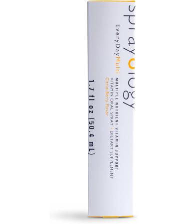 Sprayology Everyday Multi - All-Natural Vegan Multivitamin with Vitamin B Complex | Gluten-Free & Lactose Free | 30 Day Supply - 2.0 fl oz - Buy Online on GoSupps.com