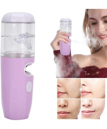 Qukaim Moisturizing Mist Sprayer USB Charging Face Moisturizing Spray Portable Nanometer Mist Sprayer 26ml Light Purple - Buy Online on GoSupps.com