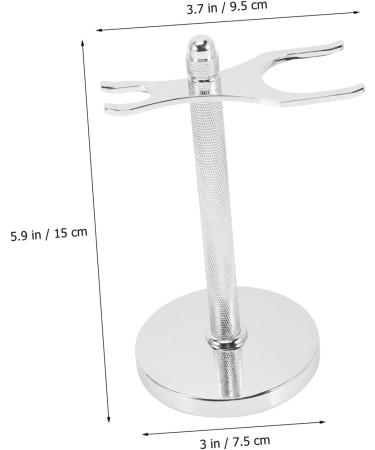 Hemoton Razor Holder - Universal Safety Razor Stand for Men | Aluminum Alloy Shaving Rack | Perfect Shaving Kit Accessory - Buy Online on GoSupps.com