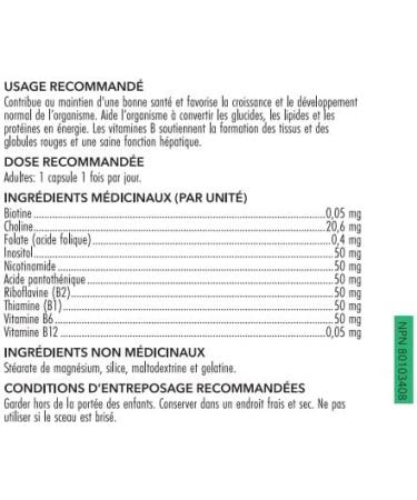 High Potency B Complex 90 Capsules - Buy Online on GoSupps.com