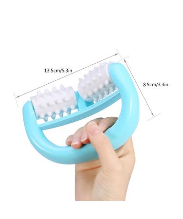 Roller Massager Brush - Handheld Anti-Cellulite & Pain Relief Trigger Massage Stick for Bath & Sports | International Shipping Available - Buy Online on GoSupps.com