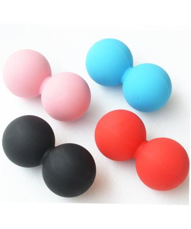 Buy Partykindom Peanut Massage Balls - Relief & Relaxation for Feet Yoga & Fitness | Silicone Massage Roller for Fascia & Foot Sole Therapy - Buy Online on GoSupps.com