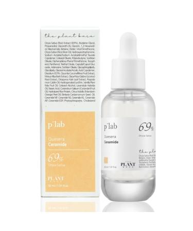 THE PLANT BASE Time Stop Quesera Ceramide Ampoule 30ml / 1.01 Fl oz | Rice Extract 69% | Rice Ceramide | Korean Skincare | Antiaging Ampoule | Whitening Ampoule | K-Beauty item
