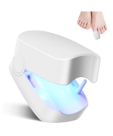 Nail Fungus Cleaning Device Nail Fungus Light Device for Fingernails and Toenails Effectively Improve Damaged Discolored and Thickened Nails