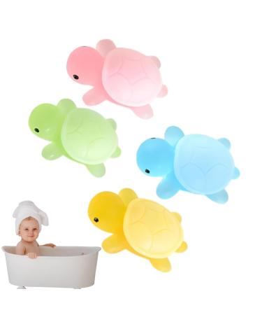 Berriphonia Soap for Handmade | Cute Turtle Shape Soap 4x Wash Moisturizing Cleansing Wash Natural Soft Body Wash for Boys Girls Sends Thoughts and Heat Like Choi