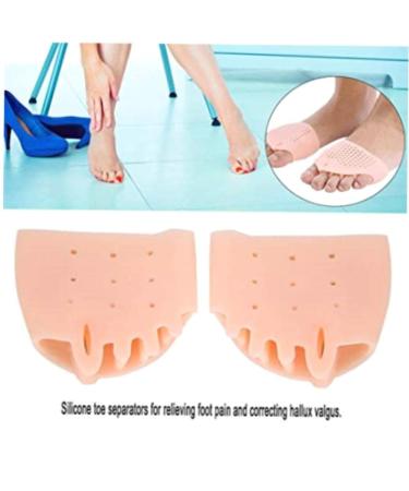 Bunion Corrector with Metatarsal Support & Toe Separator for Hallux Valgus Pain Relief - Includes Silicone Pads, Day/Night Wear, Pedicure & Manicure Tools - Buy Online on GoSupps.com