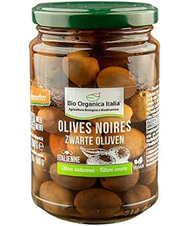 Bio Organica Italia - Olives Noires D noyaut es 280G - Buy Online on GoSupps.com
