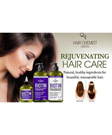 Hair Chemist Biotin Pro-Growth Hair Oil 7.1 oz - Premium Formula - Buy Online on GoSupps.com