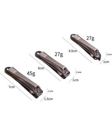 CHJHJKG Nail Clippers (Beauty) Creative Nail Clippers Single Stainless Steel Trim Nail Manicure Nail Clippers and Nail Clippers(Pearl chrome S) S Pearl Chrome - Buy Online on GoSupps.com