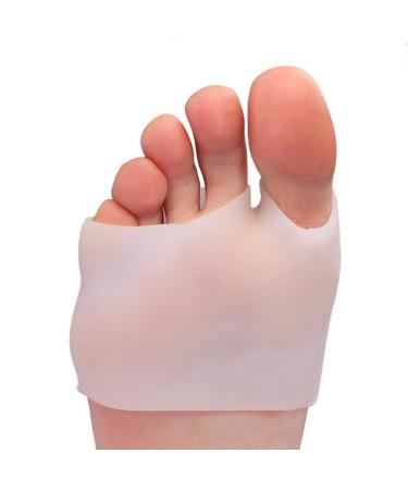 Toe Protection Silicone Gel Caps - 2 Pairs for Ballet & High Heel Shoes | Soft Toe Shear & Pump Guards for Men & Women - Buy Online on GoSupps.com